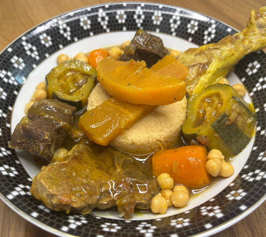 🔴  Oriental Couscous Beef or Lamb or Chicken