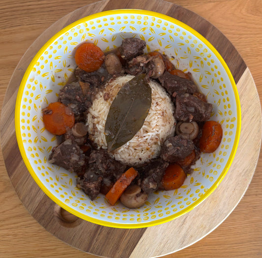 🔴 Beef Bourguigon