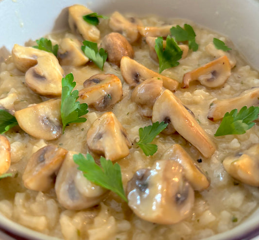 🔵 Mushroom Risotto